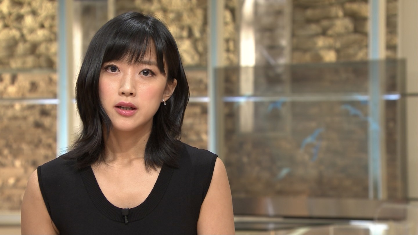 竹内由恵アナ ノースリーブ アナきゃぷ速報