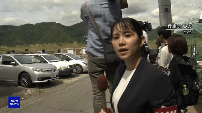 飯尾夏帆アナ　巨乳、横乳レポート！！