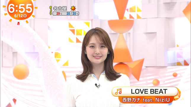 井上清華 めざましテレビ 7