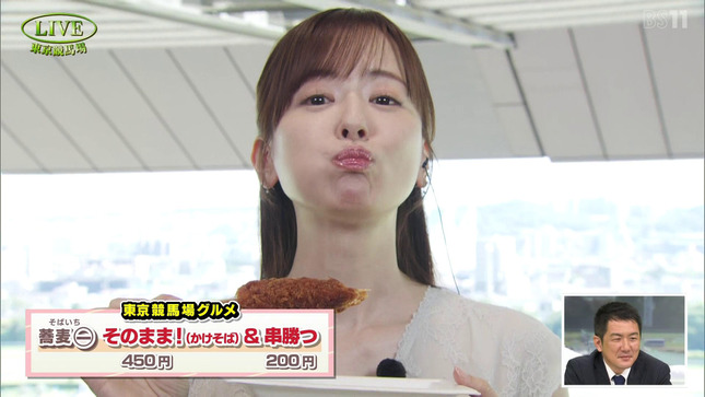 皆藤愛子 BSイレブン競馬中継 19