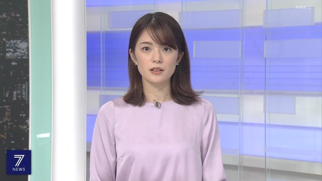 川﨑理加 NHKニュース7 首都圏ニュース845 4