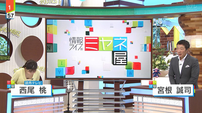 西尾桃 ミヤネ屋 1