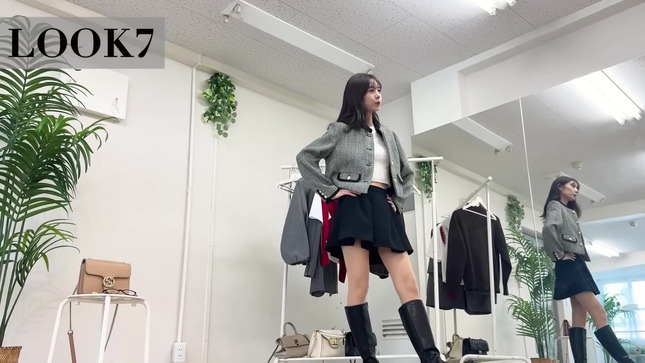 杉浦みずきアナ　超ミニスカ、お腹からパンストがはみ出すLOOK BOOK！！【GIF動画あり】