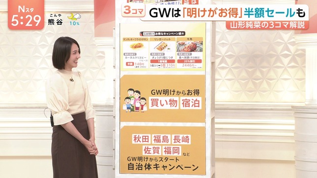 山形純菜 Nスタ 13