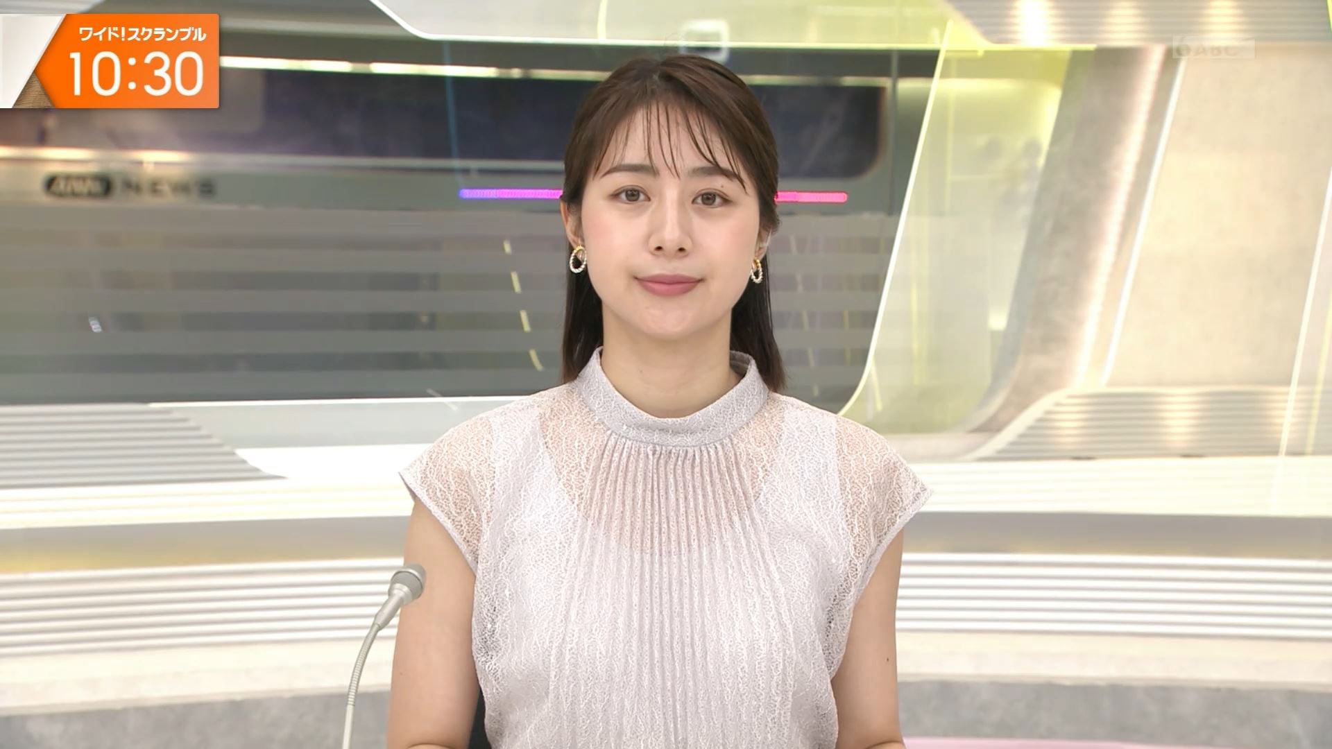 透け 女子アナ 