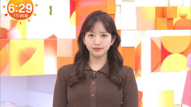 藤本万梨乃 めざましテレビ 2