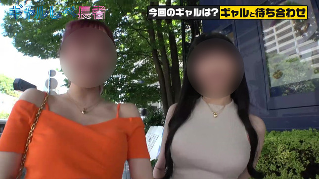 街中で異彩を放つ極上スタイルなギャル2人組 2