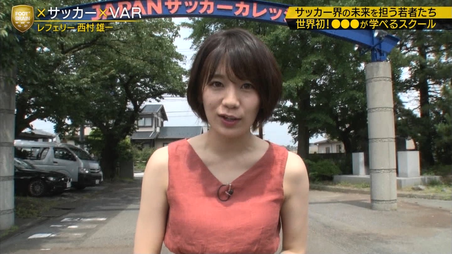 佐藤美希キャスター ノースリーブに脇汗 アナきゃぷ速報