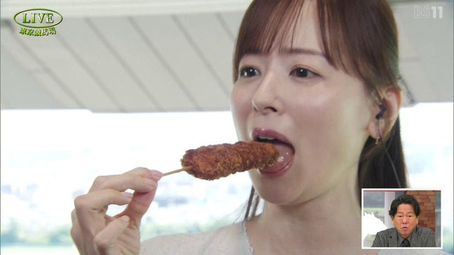 皆藤愛子 BSイレブン競馬中継 7