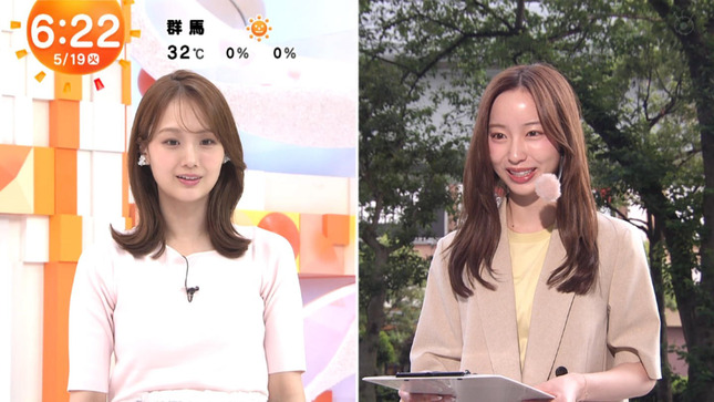 井上清華 めざましテレビ 6