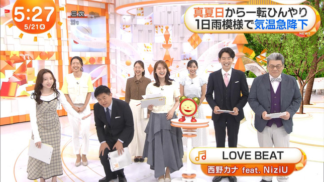 井上清華 めざましテレビ 3