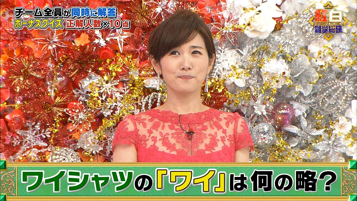 高島彩アナが胸元スケスケ アナきゃぷ速報