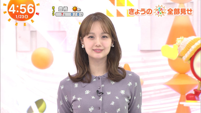 井上清華 めざましテレビ 1