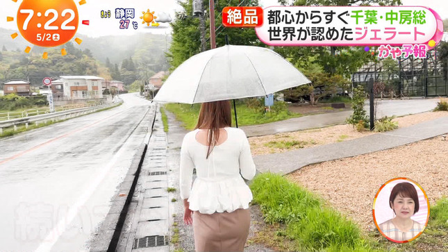 阿部華也子アナ　ニットの巨乳 ＆ 巨尻！！
