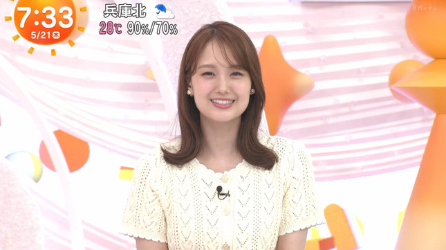 井上清華 めざましテレビ 14