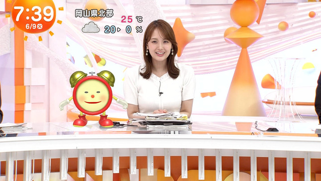 井上清華 めざましテレビ 8
