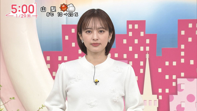 河出奈都美アナ　巨乳！！　Oha!4