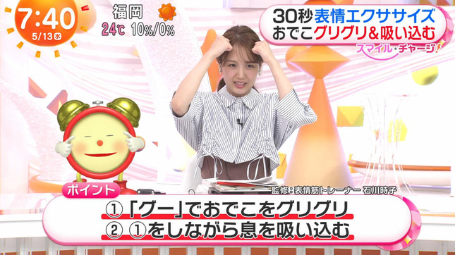 井上清華 めざましテレビ 9