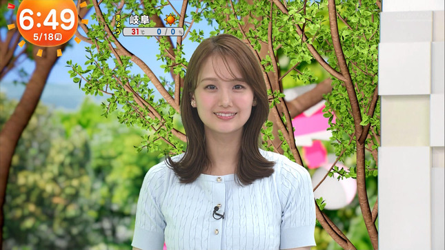 井上清華 めざましテレビ 7