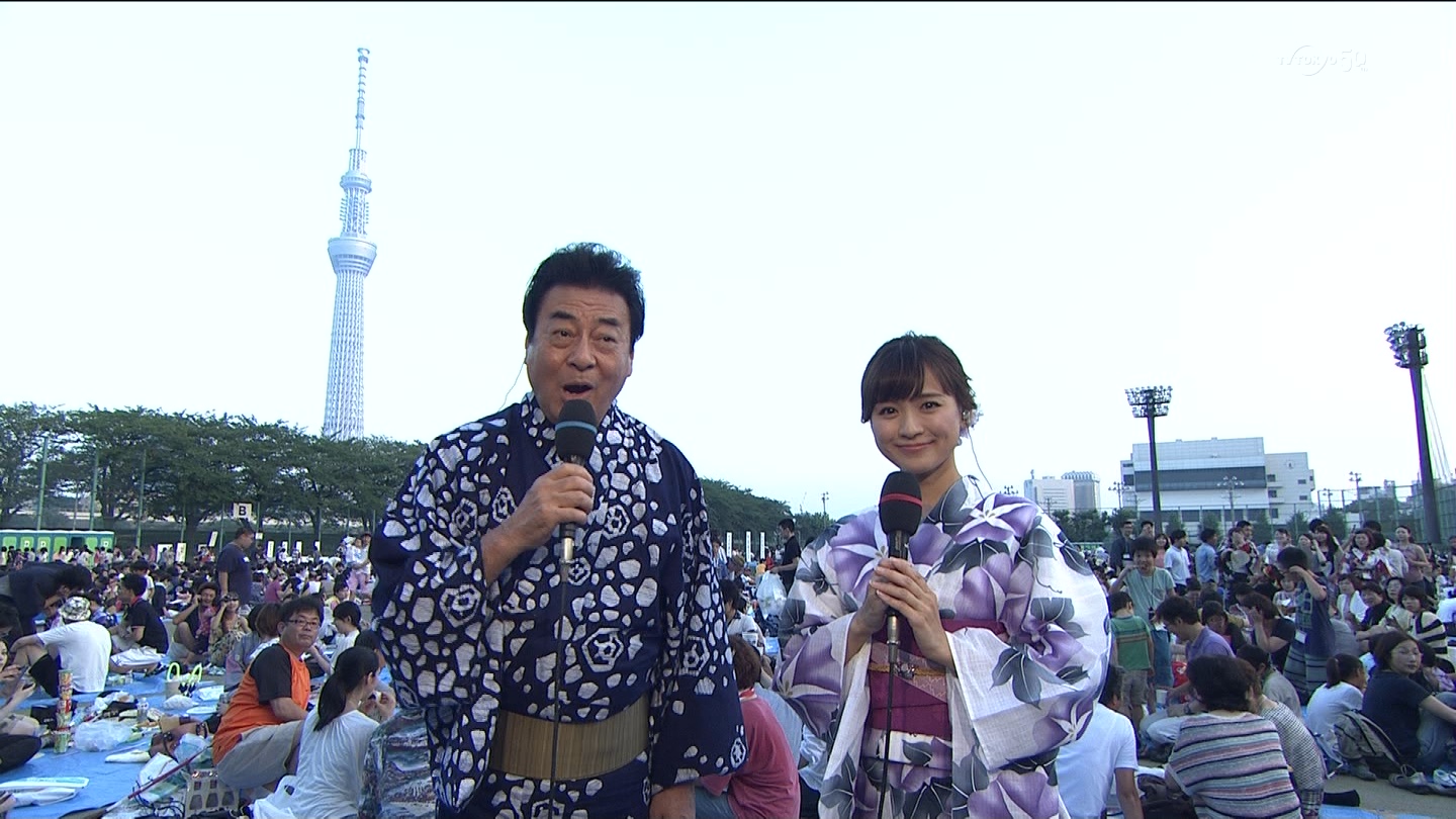 繁田美貴アナ 第37回隅田川花火大会 大竹まことの金曜オトナイト 他 アナきゃぷ速報