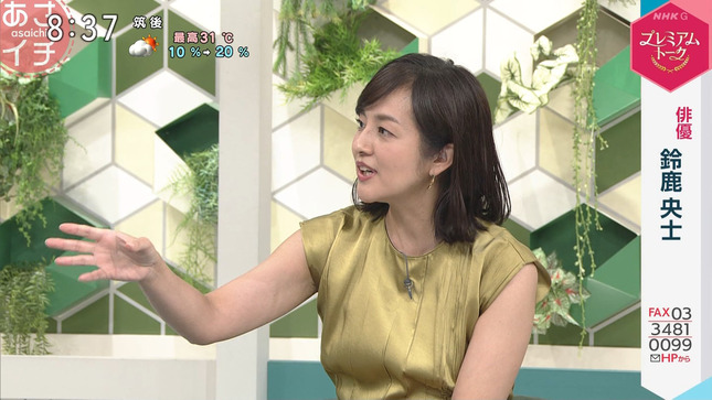 鈴木奈穂子 あさイチ 8