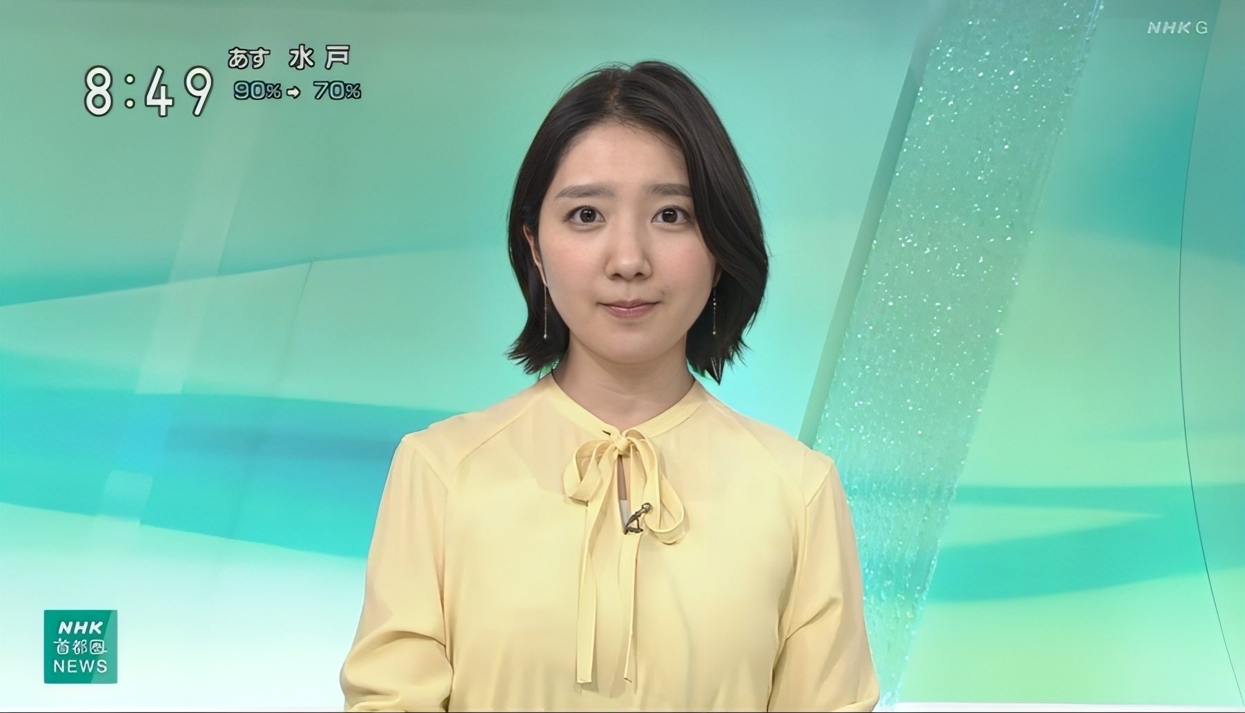 保 里 小 百 合 首 都 圏 ニ ュ-ス 845 NHK ニ ュ-ス 15.