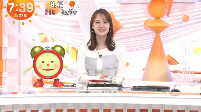 井上清華 めざましテレビ 23