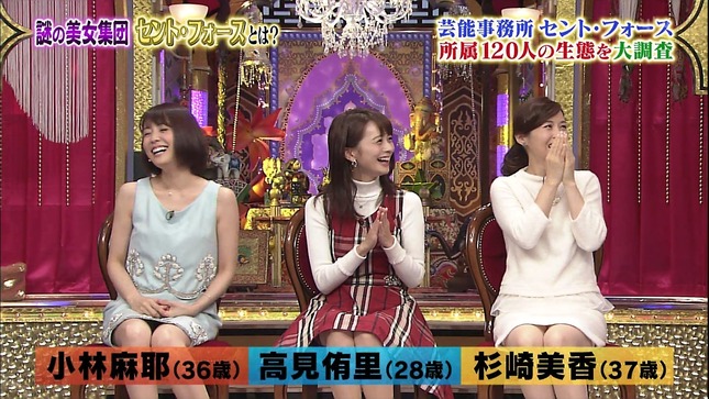 小林麻耶 高見侑里 杉崎美香 月曜から夜ふかし 11