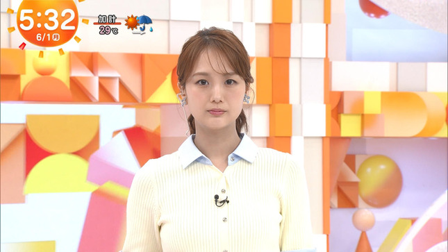 井上清華 めざましテレビ 1