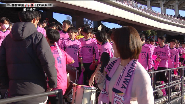 河出奈都美 新春シューイチSP 全国高校サッカー 4