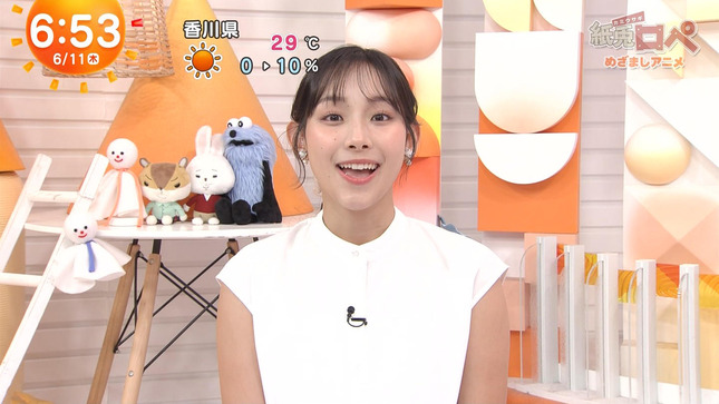 石渡花菜 めざましテレビ 13