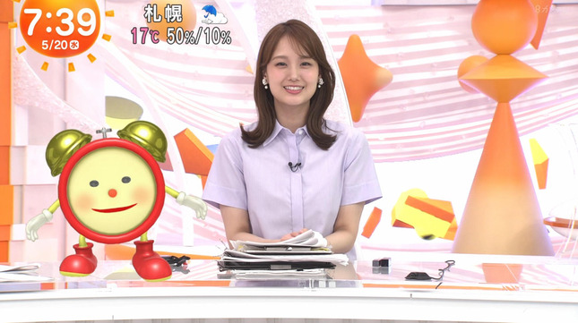 井上清華 めざましテレビ 8