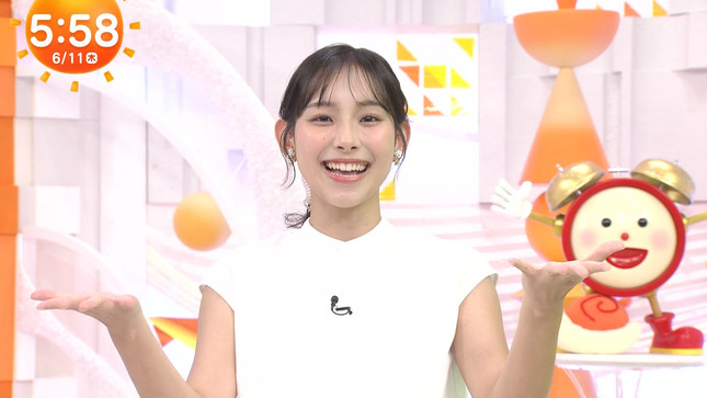 石渡花菜 めざましテレビ 10