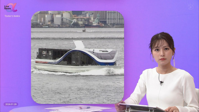 堤礼実 FNN Live News α 11