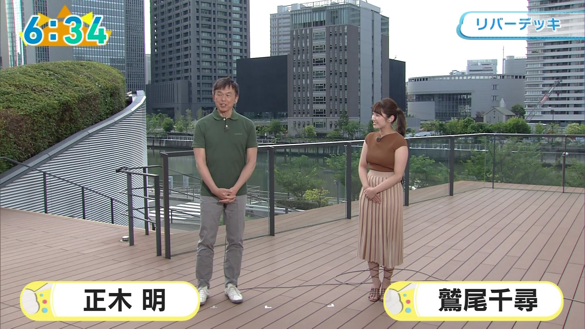 Abc朝日放送の新人アナ ムチムチ巨乳の天気予報 アナきゃぷ速報