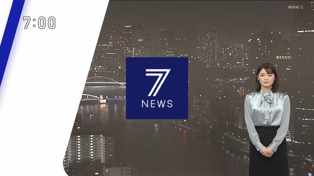 川﨑理加 NHKニュース7 NHK NEWSLINE 9