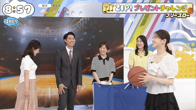 水卜麻美 ZIP! 21