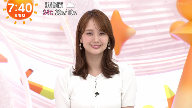 井上清華 めざましテレビ 10