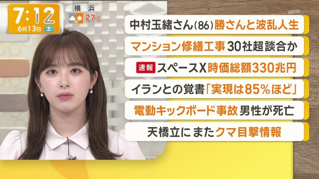 田原萌々 グッド！モーニング 14