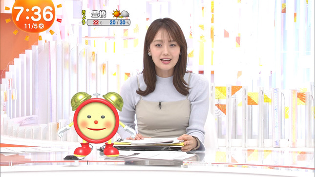 井上清華 めざましテレビ 7