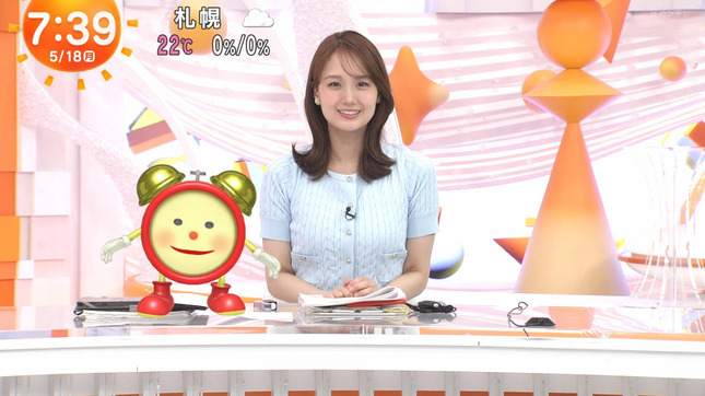 井上清華 めざましテレビ 9
