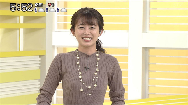 大家彩香アナ セクシーニットの巨乳 アナきゃぷ速報