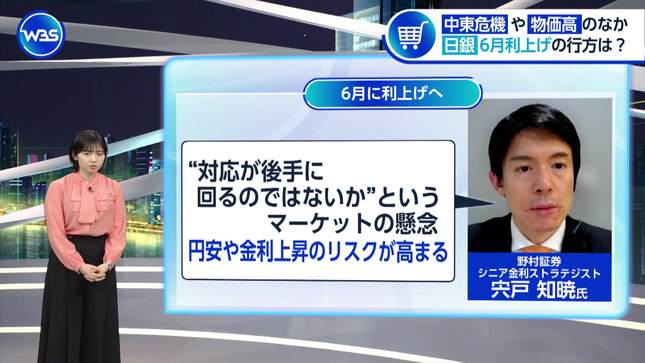 田中瞳 ワールドビジネスサテライト 5