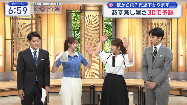 森山みなみ 三山賀子 スーパーJチャンネル 33