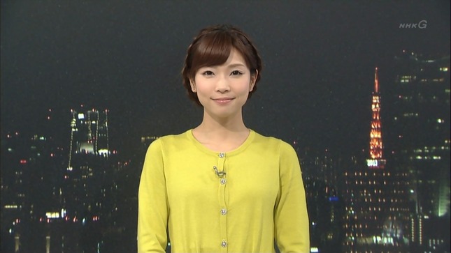 小郷知子 寺川奈津美 NHKニュース7 25