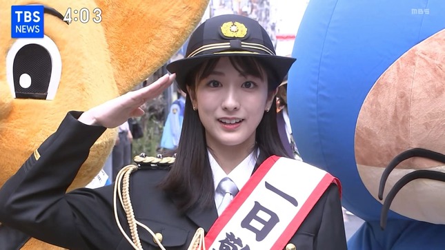 田村真子 一日警察署長 7