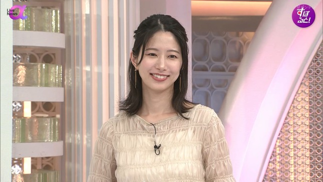 海老原優香アナ　シースルー！！