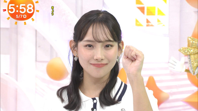 石渡花菜 めざましテレビ 7