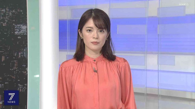 川﨑理加 NHKニュース7 2