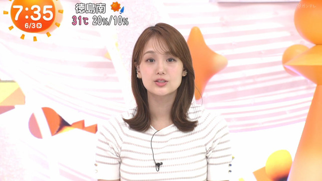 井上清華 めざましテレビ 7